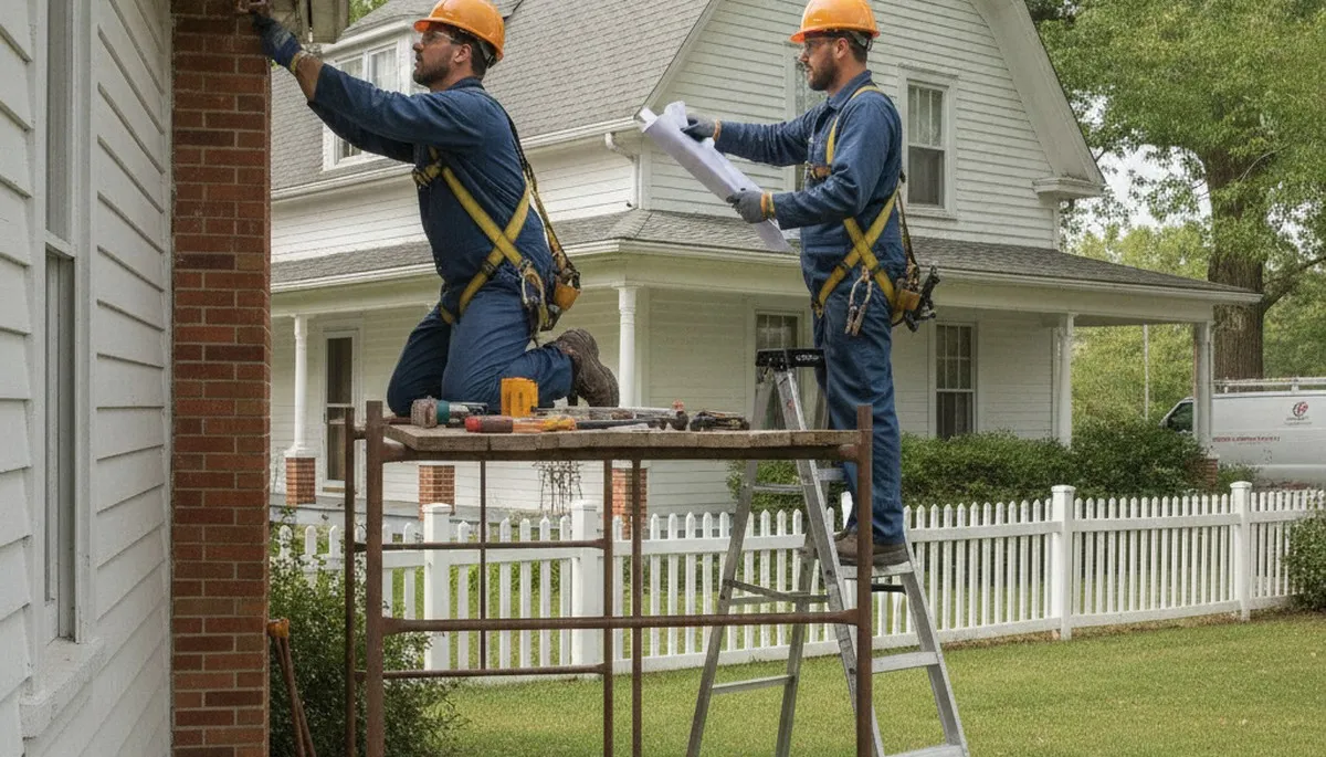 Plumber repairing a sink in Champaign, IL for plumbing repair services