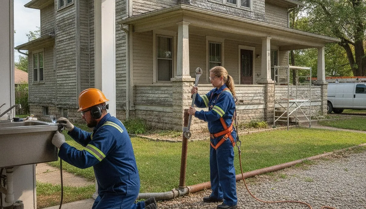 Champaign, IL plumber providing professional plumbing repair services for local homes and businesses
